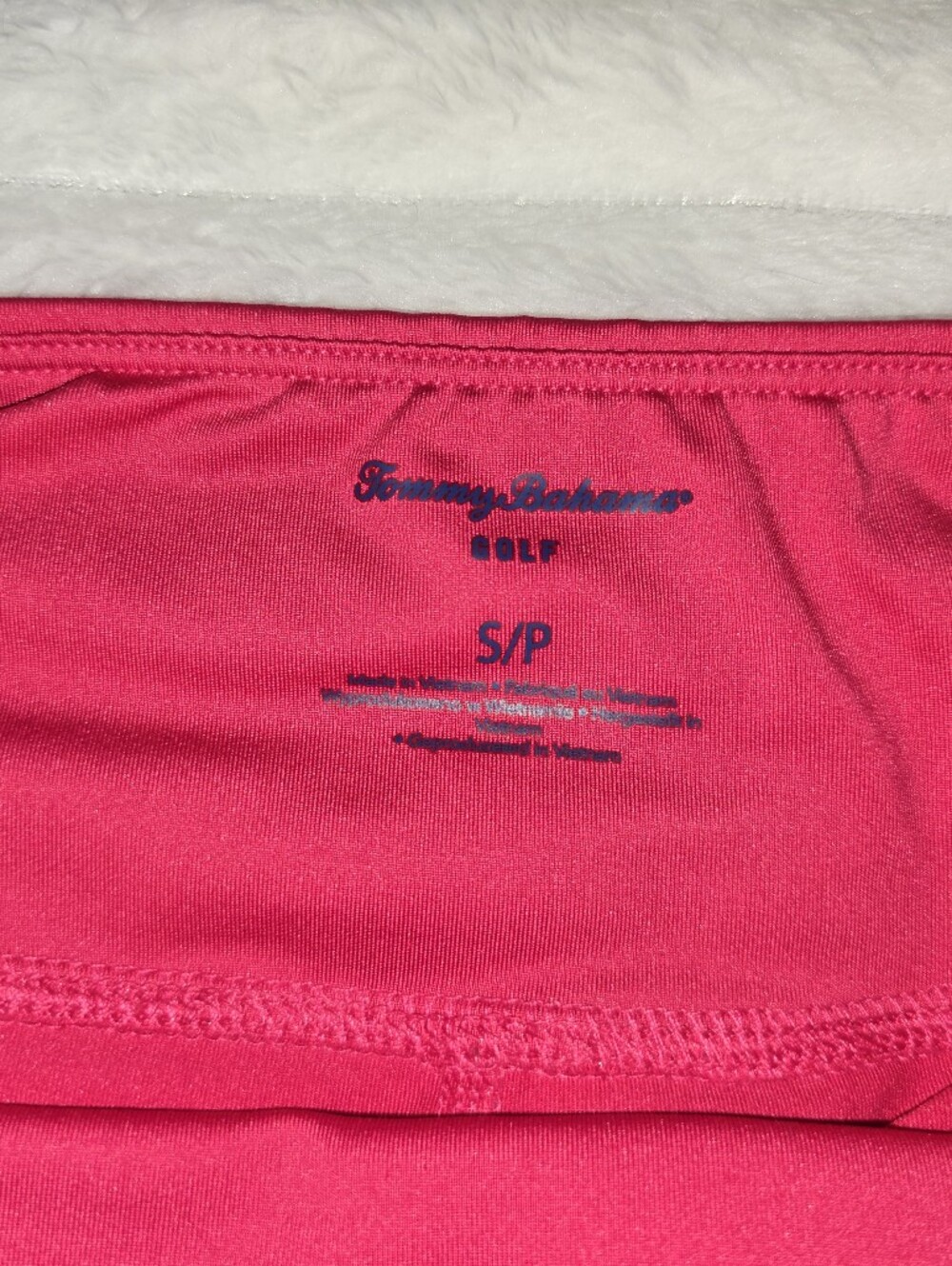 Tommy Bahama Golf Dress. Side Slit Pockets & Coordinating Bike Shorts. - Picture 6 of 8